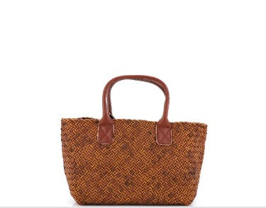 Bottega Veneta Cabat Tote Intrecciato Metallic Nappa Small