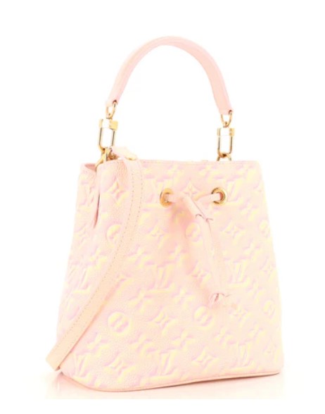 Louis Vuitton NeoNoe Handbag Stardust Monogram Empreinte Leather BB