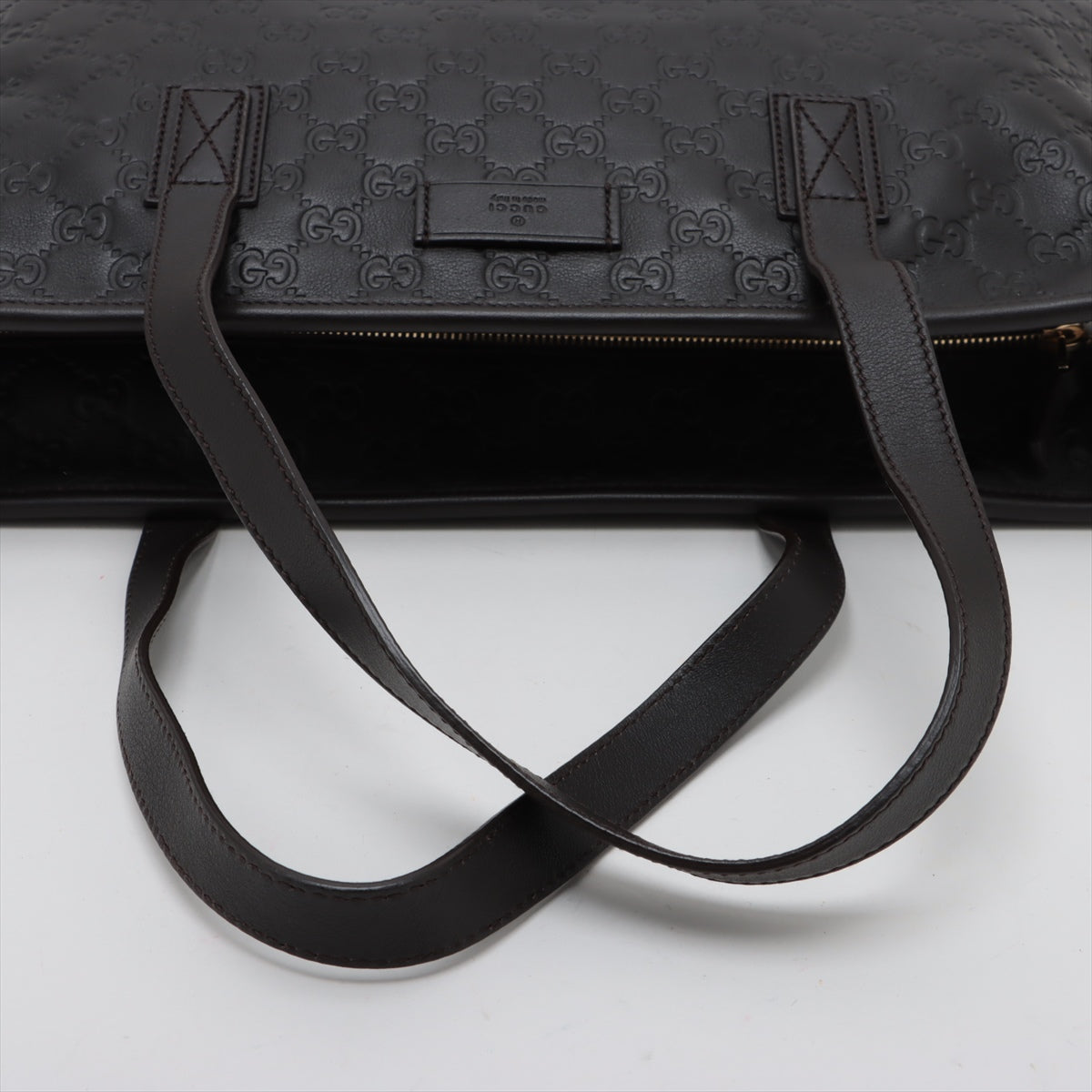 Gucci Guccissima Leather Tote bag Brown 211137