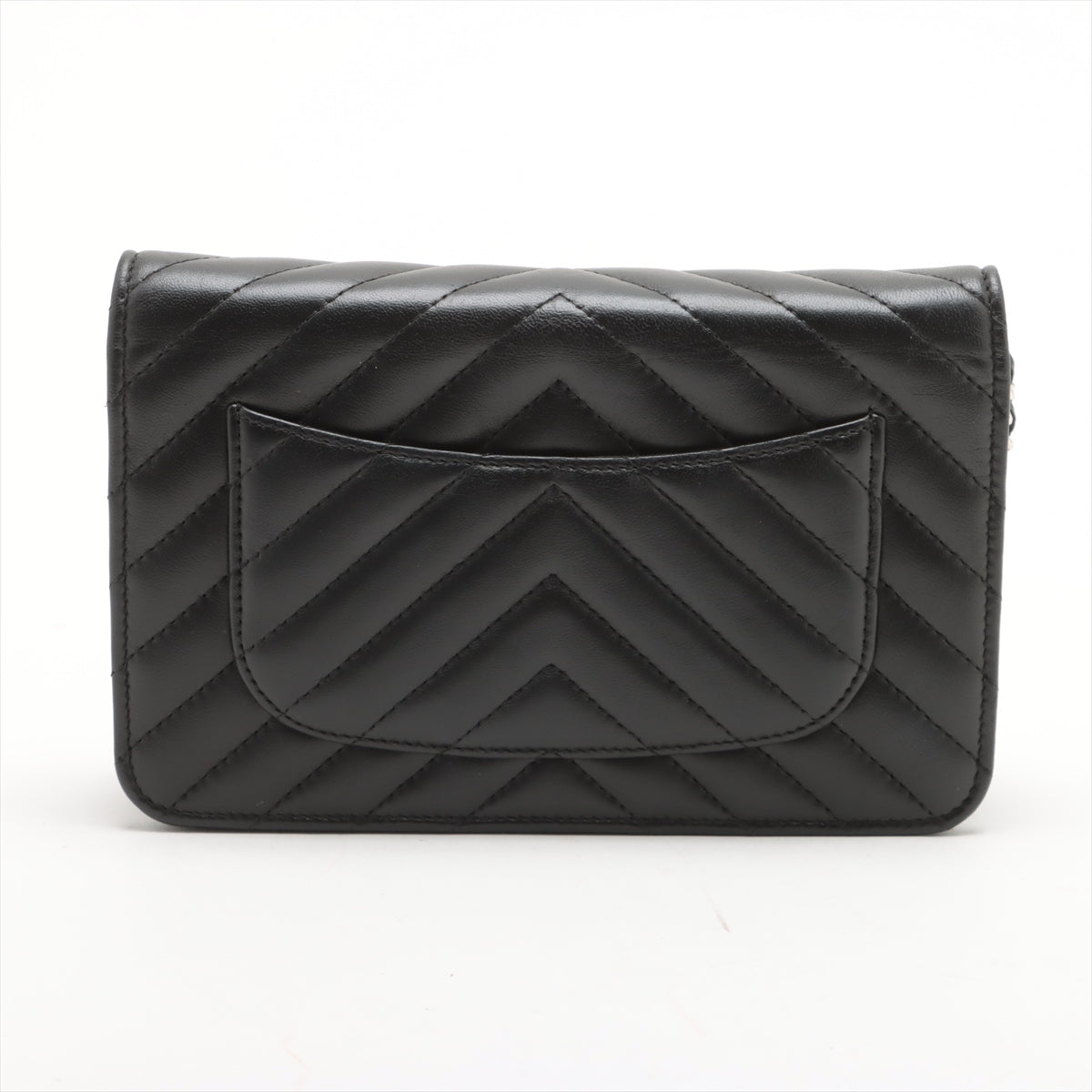 Chanel V Stitch Lambskin Chain Wallet