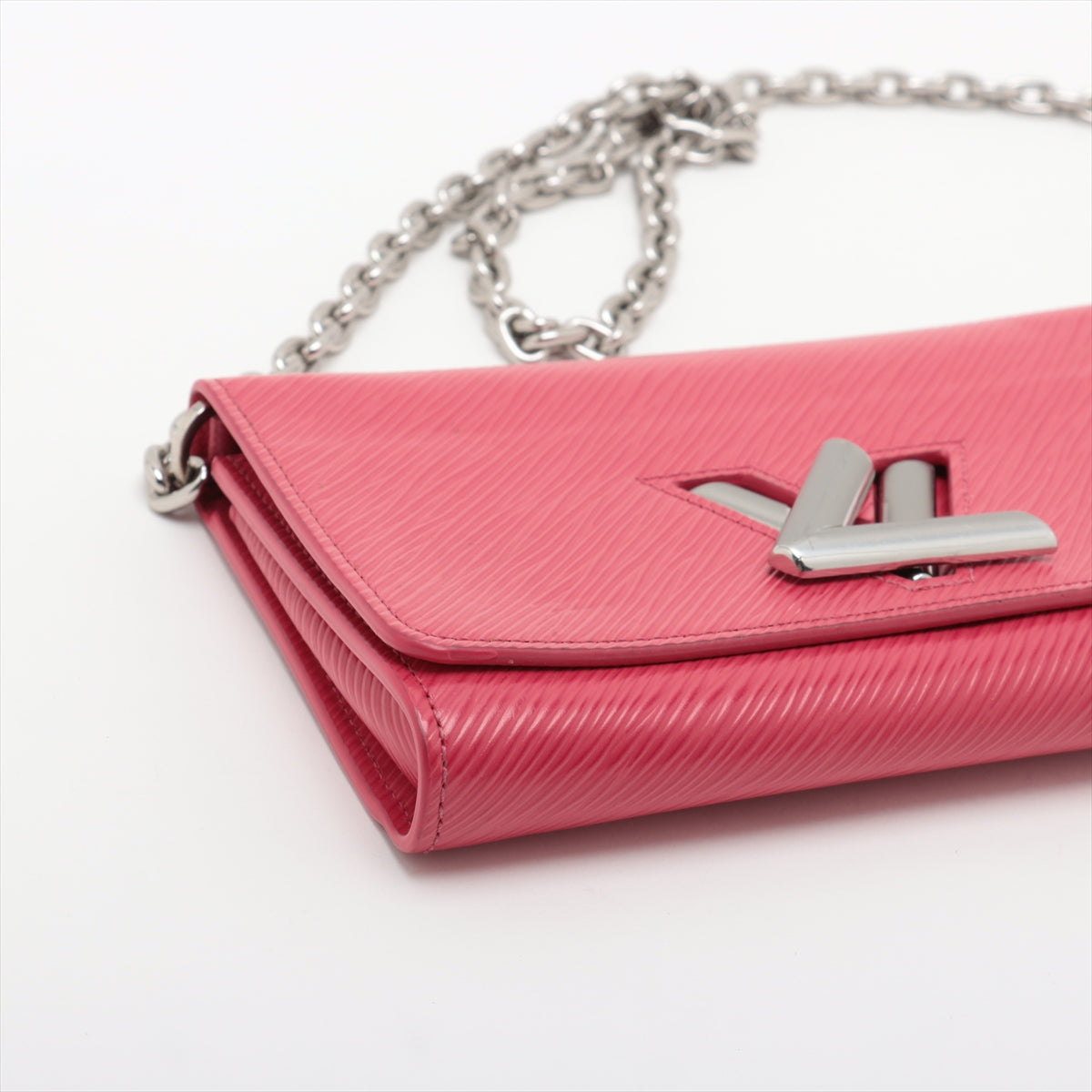 Louis Vuitton Epi portofeuille twist chain M62455