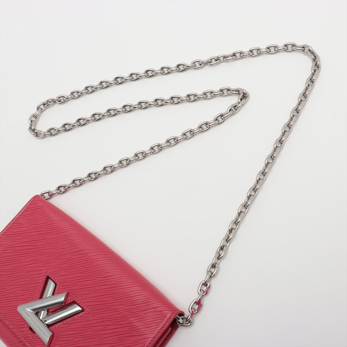 Louis Vuitton Epi portofeuille twist chain M62455