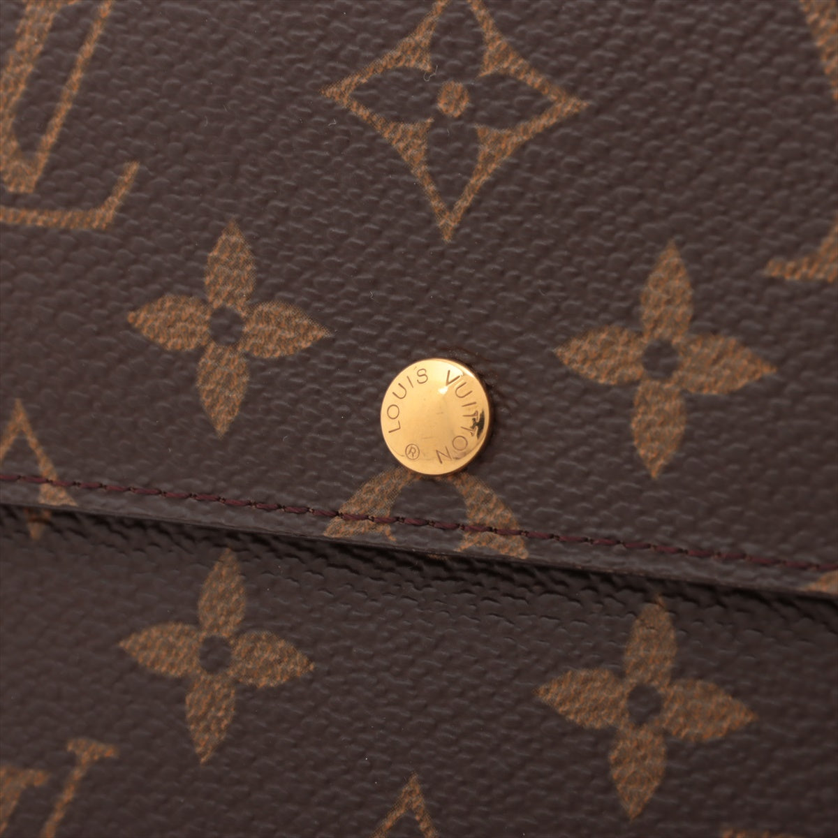 Louis Vuitton Monogram Pochette Porte Monecredit M61725 TH0061 Wallet