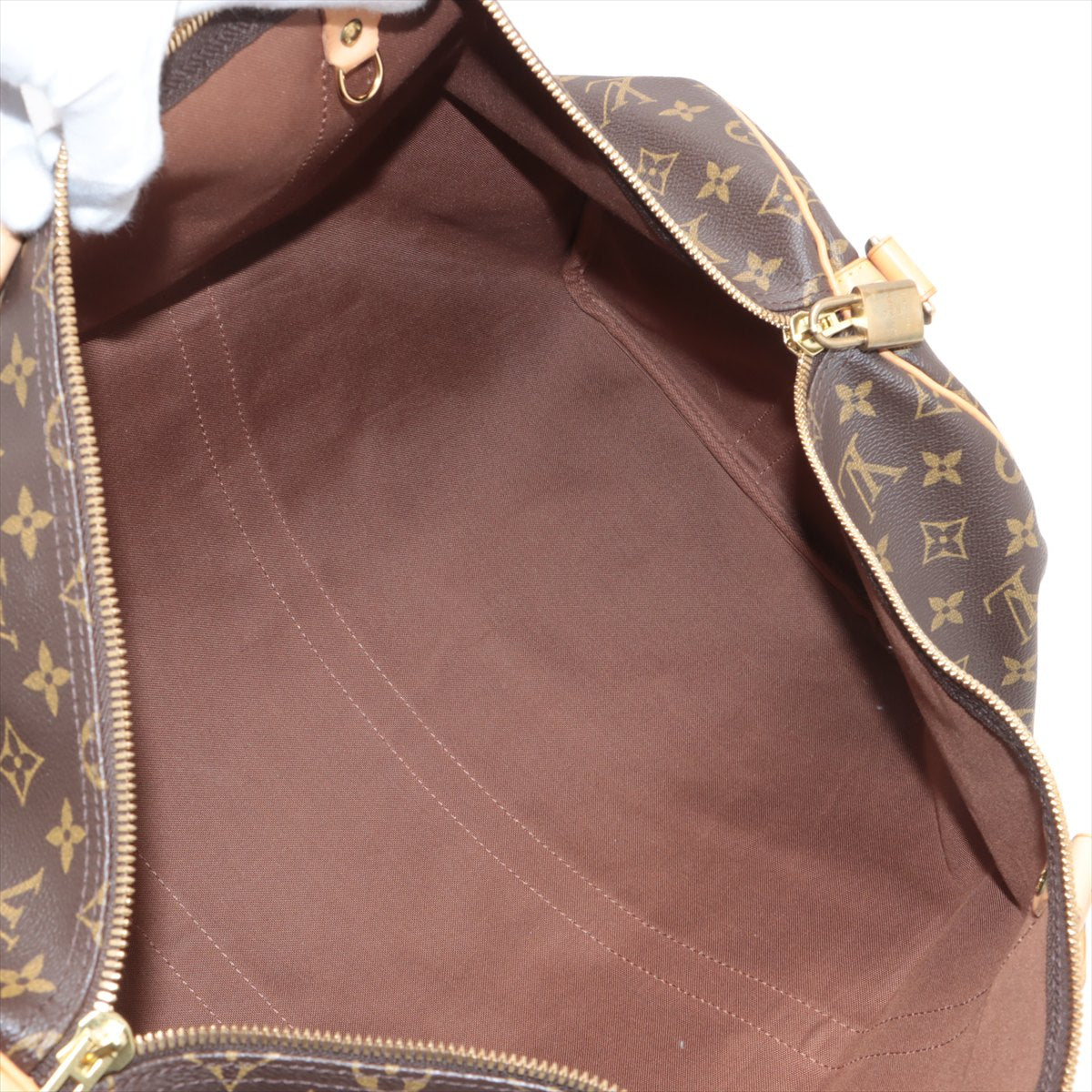 Louis Vuitton Monogram Keepall Bandrière 55