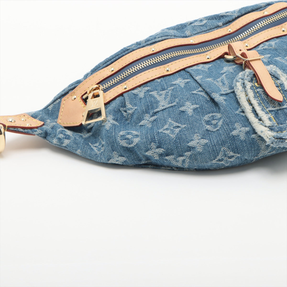 Louis Vuitton Monogram denim Hi Rise