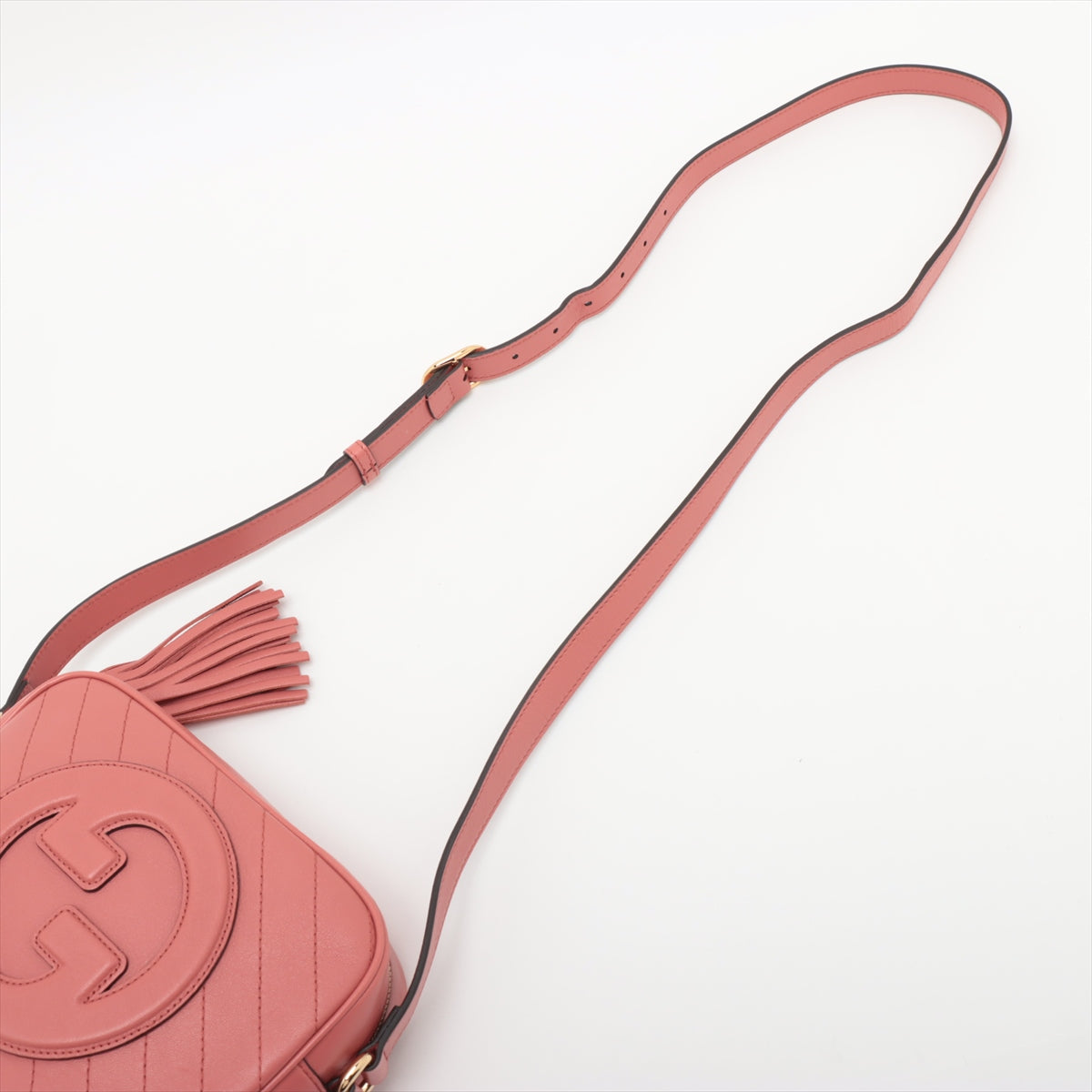 Gucci Soho Leather Shoulder bag Pink 742360