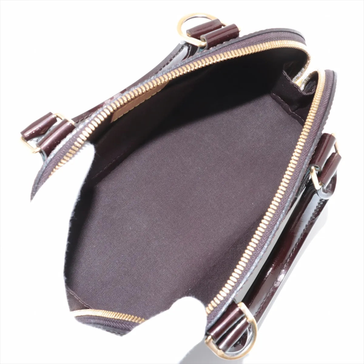 Louis Vuitton Vernis Alma BB M91678 Brown
