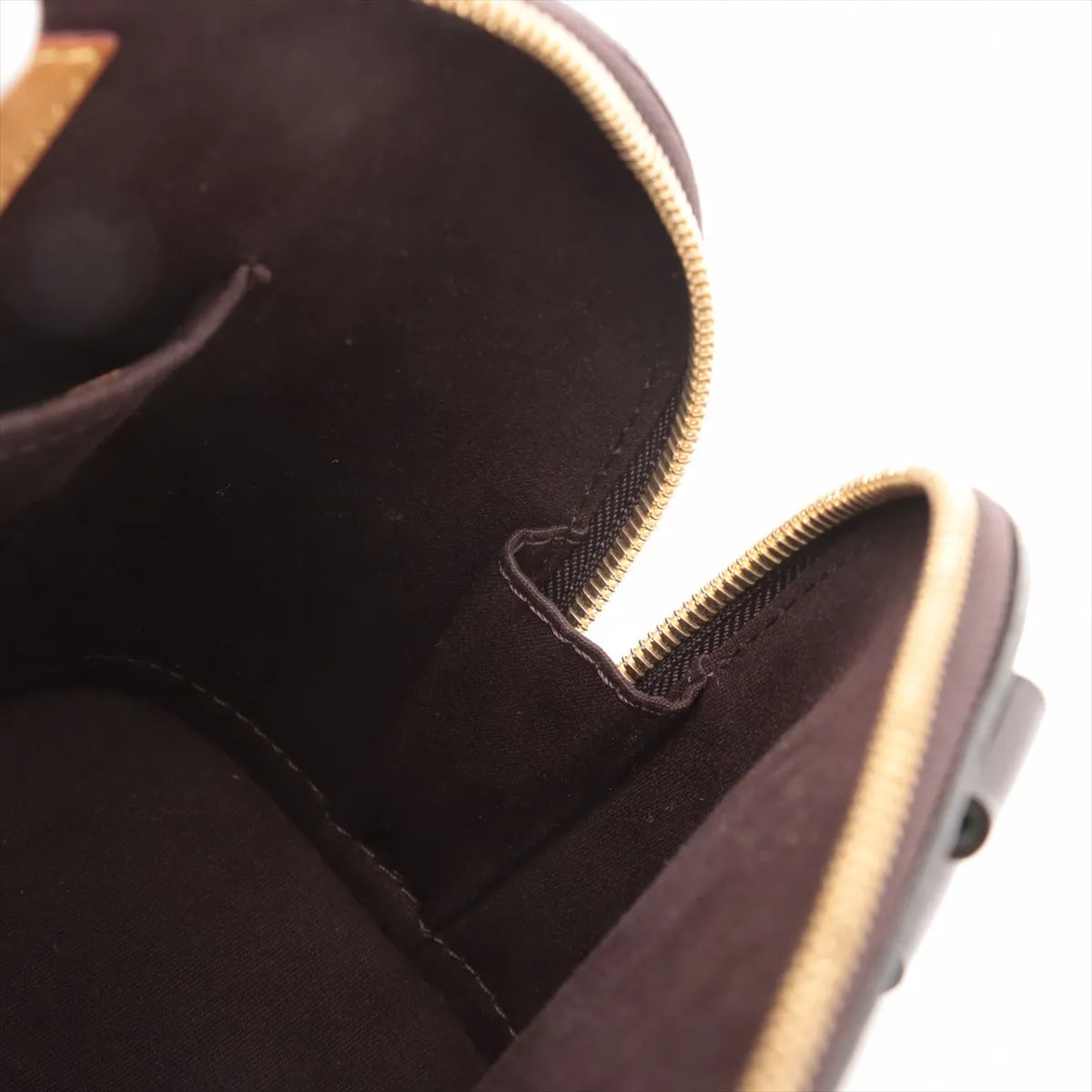 Louis Vuitton Vernis Alma BB M91678 Brown