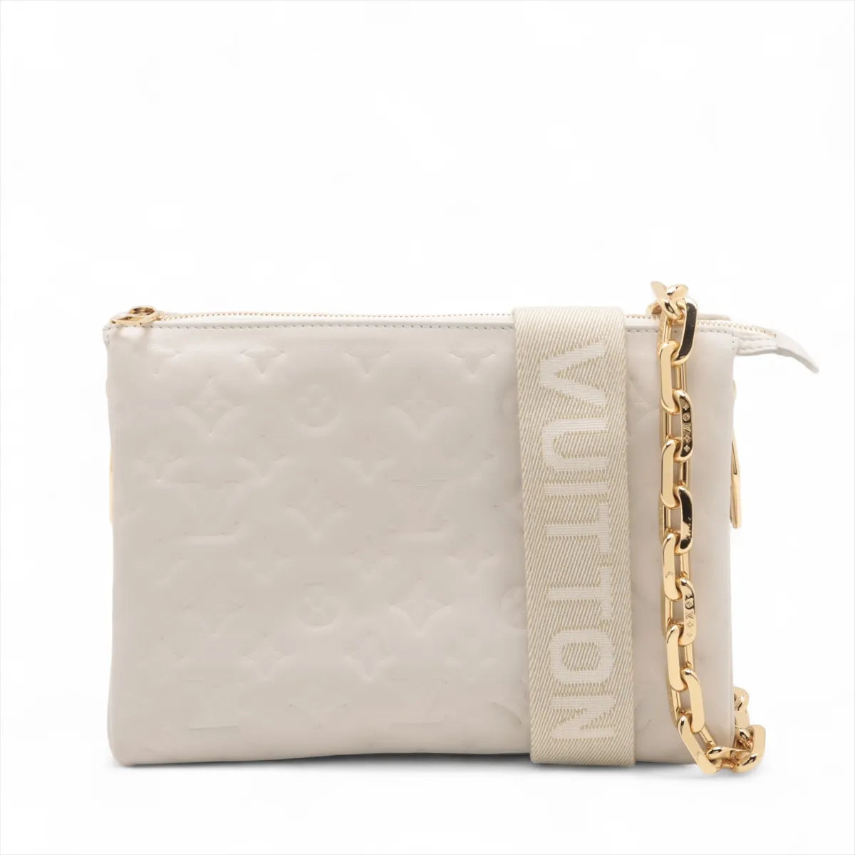 Louis Vuitton Monogram Emboss Coussin PM