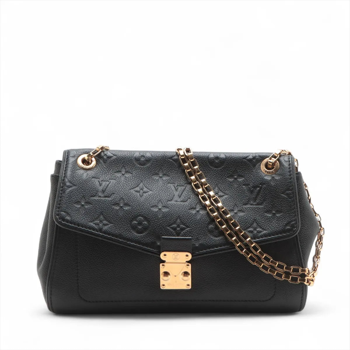 Louis Vuitton monogram empreinte Saint Germain PM M48931 TR0167 Black