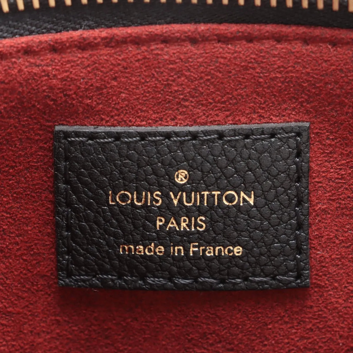 Louis Vuitton Monogram Empreinte Petit Palais PM M58916 Black