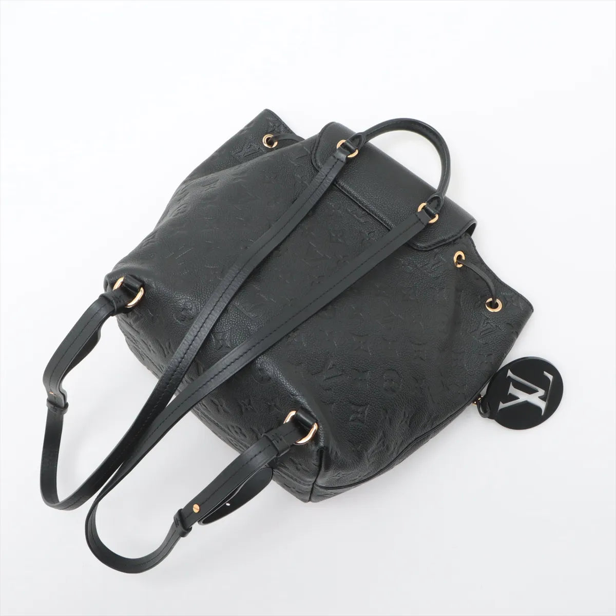 Louis Vuitton monogram empreinte Montsouris PM M45205 CA2250 Black