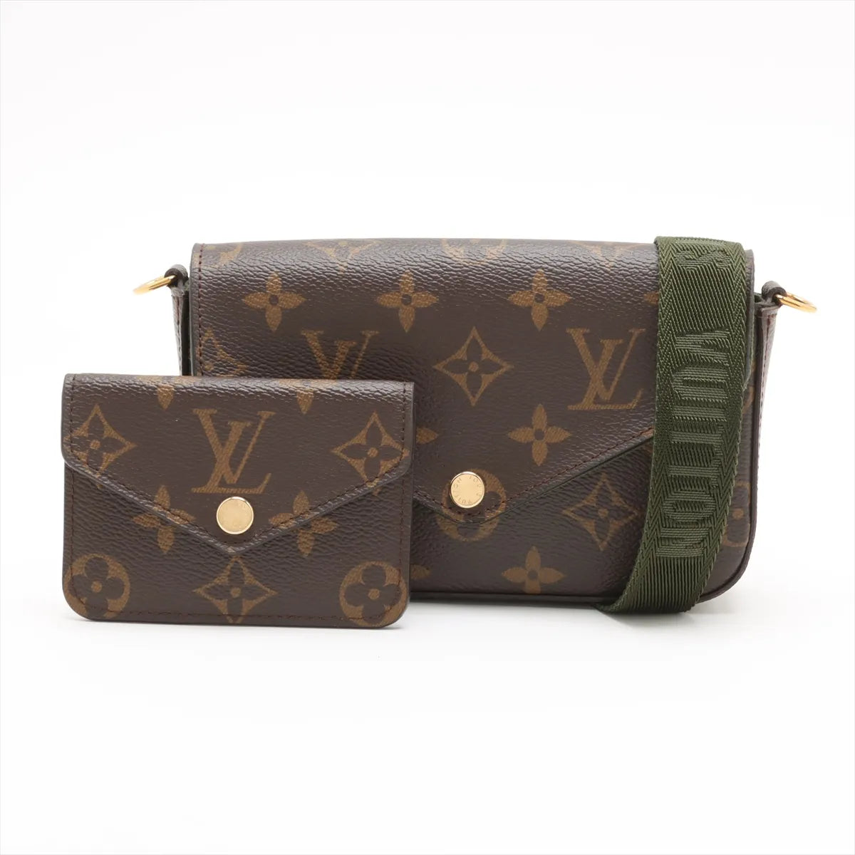 Louis Vuitton Monogram Multi Pochette Felicie M80091 Brown