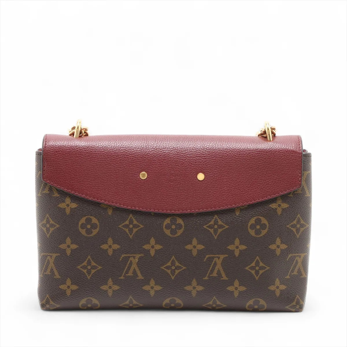 Louis Vuitton Monogram x Taurillon Saint-Placide M43715 Brown x bordeaux