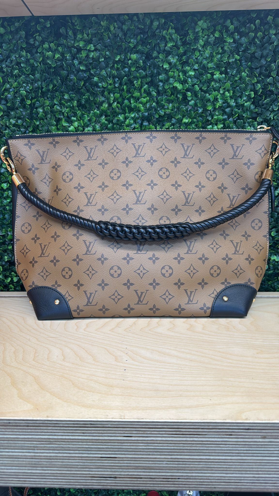Louis Vuitton Triangle Softy Hobo Reverse