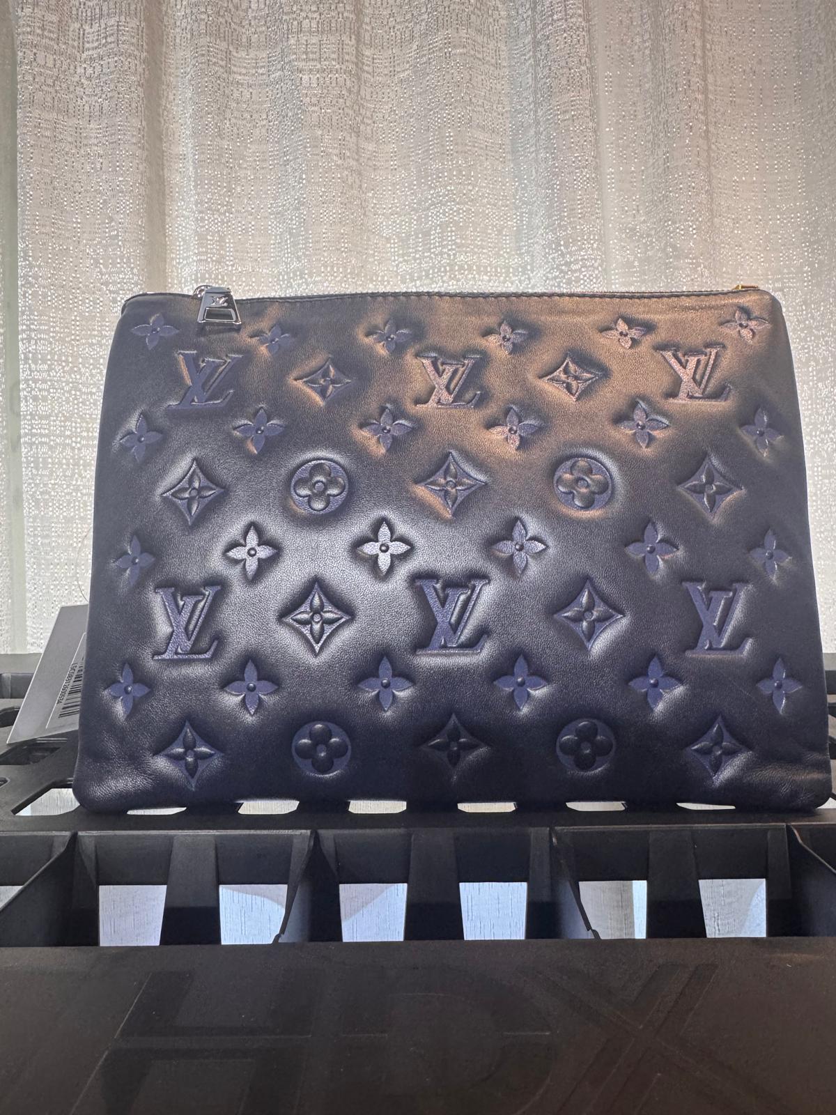 Louis Vuitton Navy Coussin PM