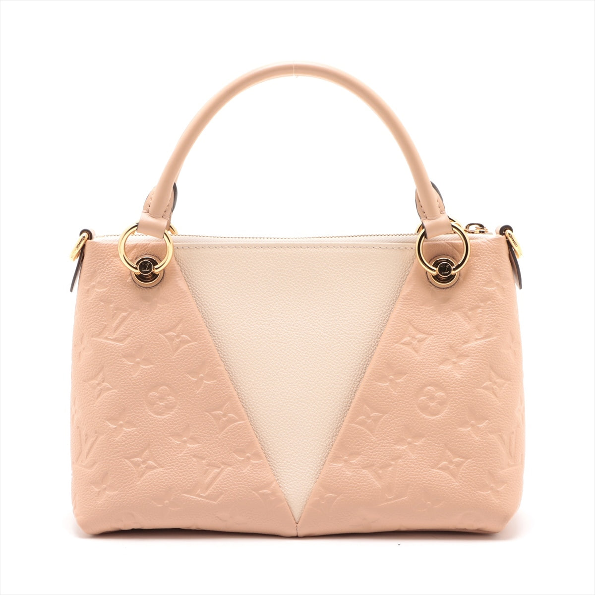 Louis Vuitton monogram empreinte V Tote BB M44455 CA4168
