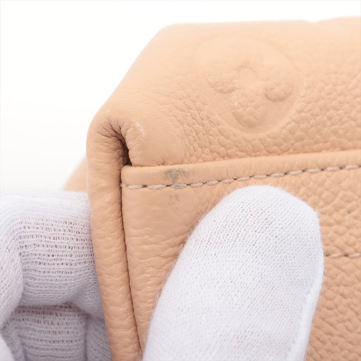 Louis Vuitton monogram empreinte V Tote BB M44455 CA4168