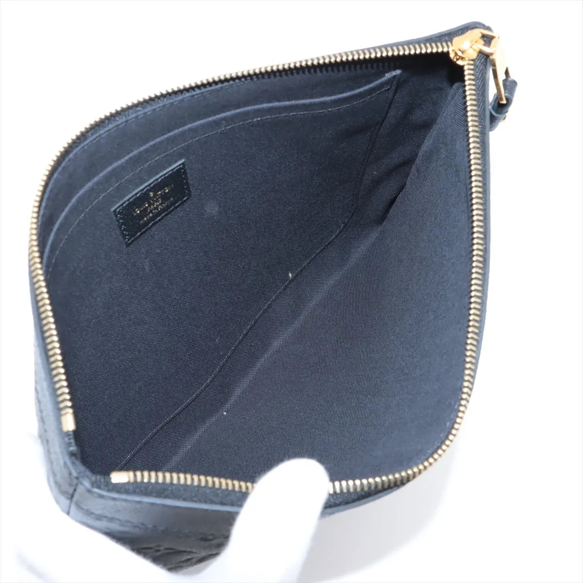 Louis Vuitton monogram empreinte Dairy pouch M62937 TN2149 Black