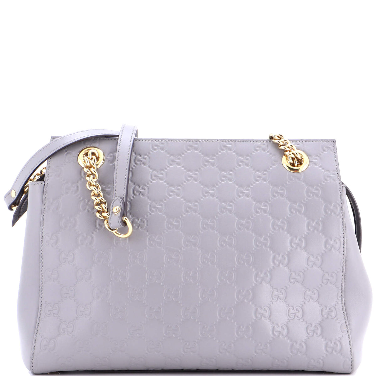 Gucci Soft Signature Shoulder Bag Guccissima Leather Medium