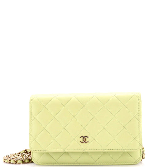 Chanel Wallet on Chain Quilted Lambskin