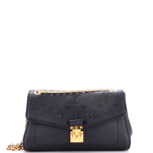 Louis Vuitton Saint Germain Handbag Monogram Empreinte Leather PM
