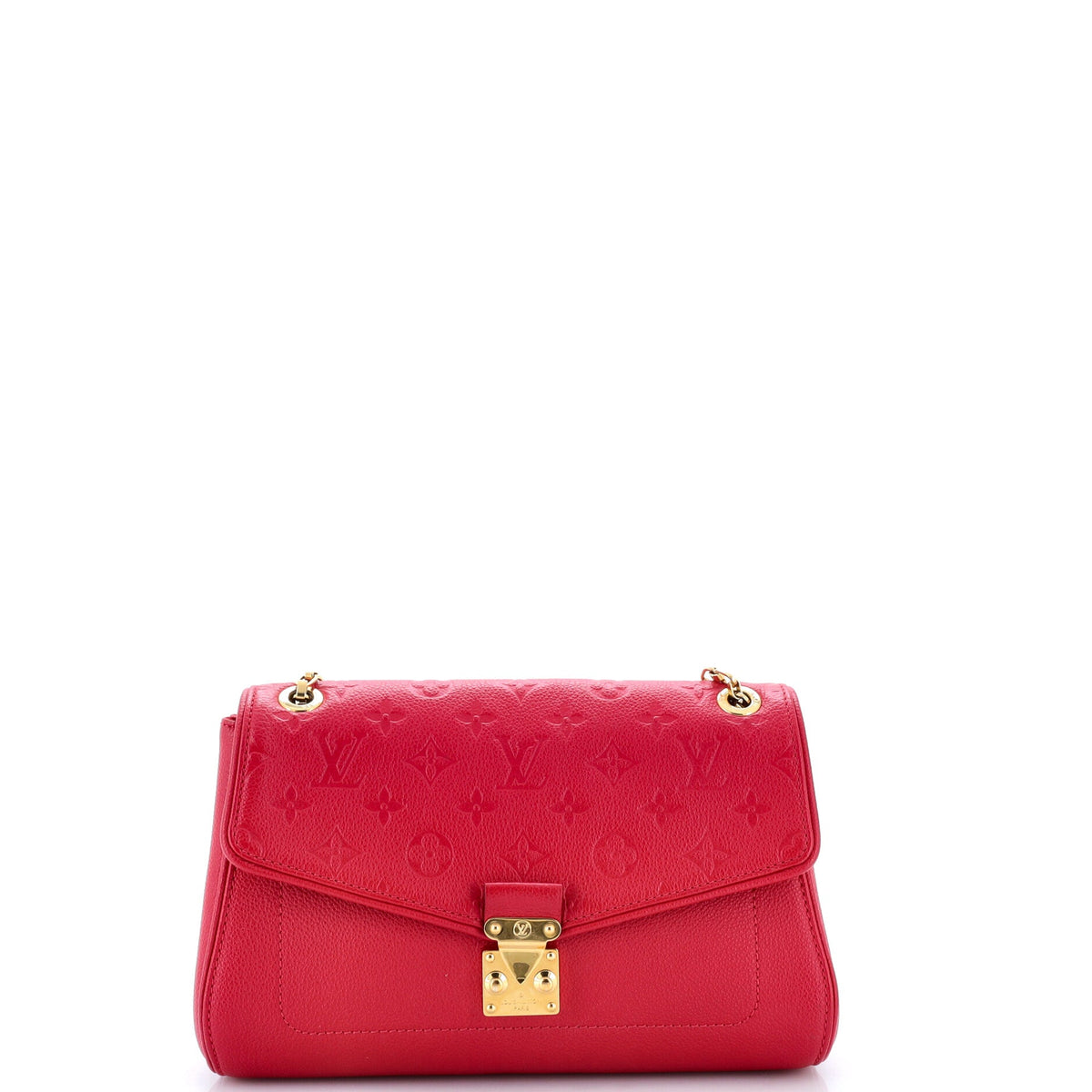 Louis Vuitton Saint Germain Handbag Monogram Empreinte Leather PM