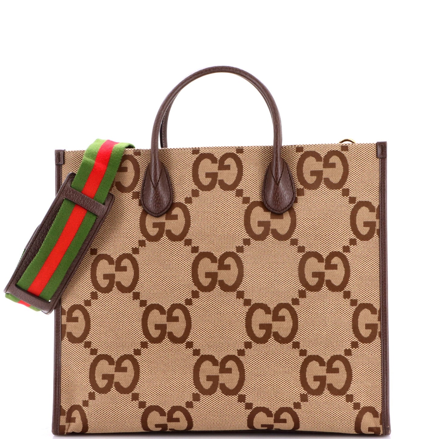 Gucci Convertible Tote Jumbo GG Canvas Large