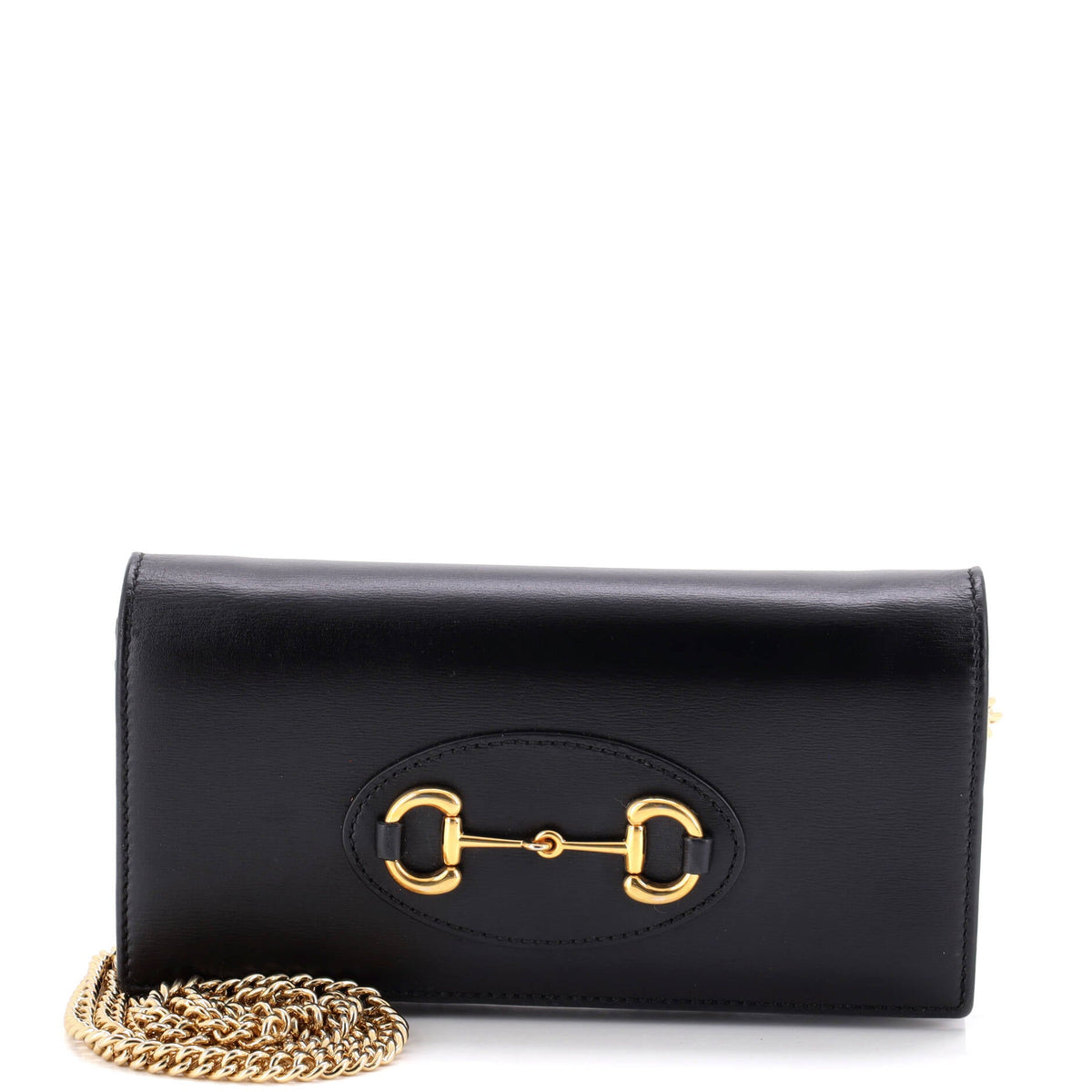 Gucci Horsebit 1955 Chain Wallet Leather