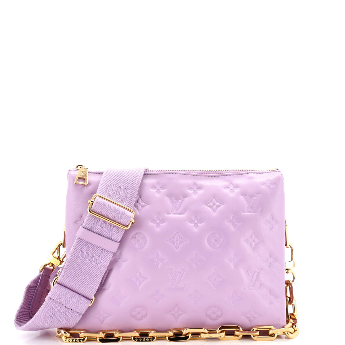 Louis Vuitton Coussin Bag Monogram Embossed Lambskin PM