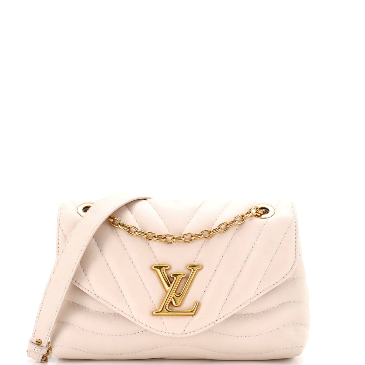 Louis Vuitton New Wave Chain Bag NM Quilted Leather MM