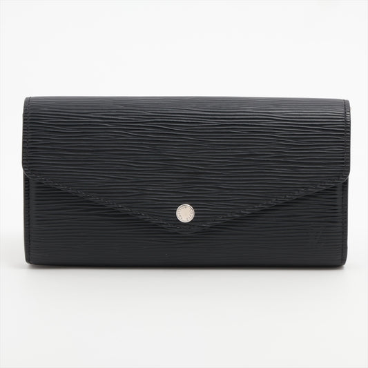 Louis Vuitton Epi Portefeuille Sara M60582 Noir Long Wallet