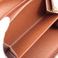 Louis Vuitton Monogram Porto Monevier Tresor M61730 CT0054 Brown Compact Wallet