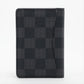 Louis Vuitton Damier Graphite Organizer de Poche N63075 MI0120 Black Pass Holder