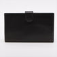 Chanel Half Coco Mark Lambskin Wallet Black Gold Metal Fittings 4868828
