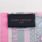 Louis Vuitton M76969 Bandeau Mull fleur HS0261 Scarf Silk Pink