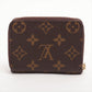 Louis Vuitton Monogram Zippy Coin Purse M60067 SN3181 Brown Coin purse