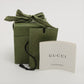 Gucci 406206 Neck Bow Scarf Silk Black × White