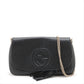 Gucci Soho Leather Chain Shoulder Bag Black 536224
