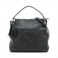 Gucci Soho Leather 2 Way Shoulder Bag Black