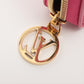 Louis Vuitton Monogram embossed Zippy Wallet Model Number Pink Zip Round Wallet