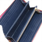 Louis Vuitton Monogram embossed Zippy Wallet Model Number Pink Zip Round Wallet