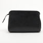 Chanel Coco Mark Caviar Skin Pouch Black Gold Metal Fittings