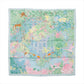 Hermès Carré 90 Faubourg Tropical Faubourg tropical Scarf Silk Multicolor