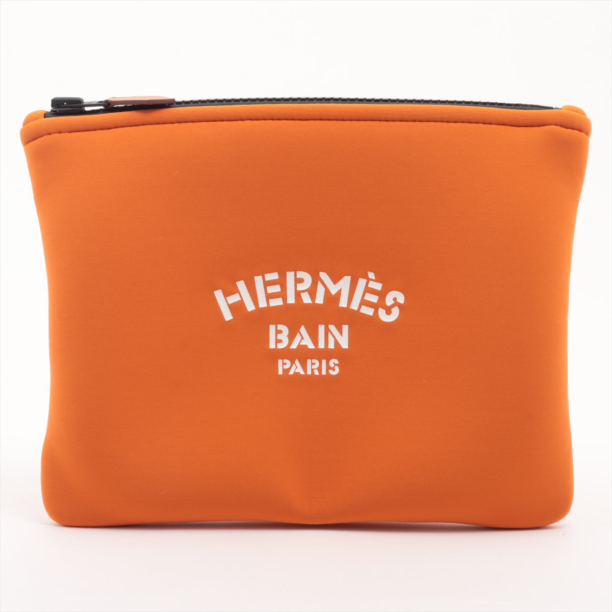 Hermès Toulouse Flat PM Neo Van Polyamide x elastane Waist Bag Orange Black Metal Fittings