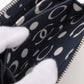 Chanel Matelasse Caviar Skin Coin Purse Navy Blue Silver Metal Fittings