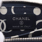 Chanel Matelasse Caviar Skin Coin Purse Navy Blue Silver Metal Fittings