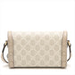 Gucci GG Supreme Horsebit 1955 PVC & leather Shoulder bag
