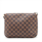 Louis Vuitton Damier Musette tango long shoulder