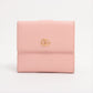 Gucci GG Marmont 456122 Leather Compact Wallet Pink